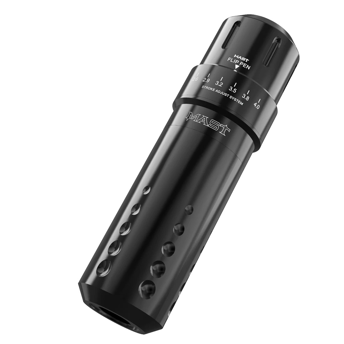 Wholesale Mast Tattoo Flip Adjustable 6 Stroke Lengths Coreless Motor RCA Interface Rotary Machine Pen Tattoo Supplies