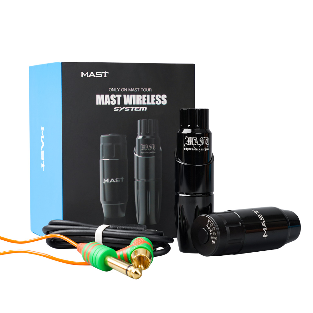 Professional Tattoo Rotary Pen Machine With Mast Wireless Tattoo Power Set For Makeup Permanent Machine Tattoo Artist