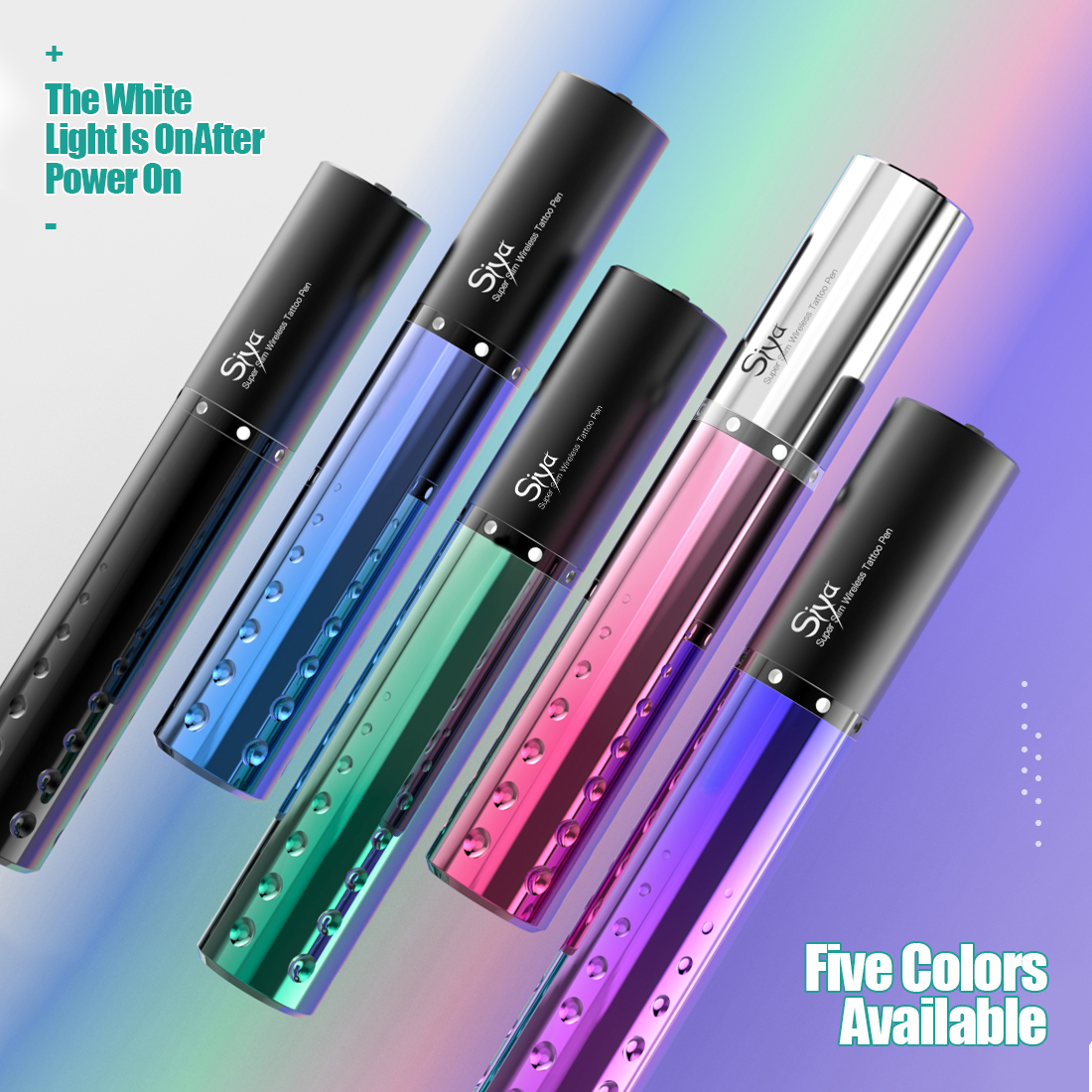 Mast Tattoo Tour Siya Wireless Permanent Makeup Machine Rotary Pen Machine RCA Battery Makeup