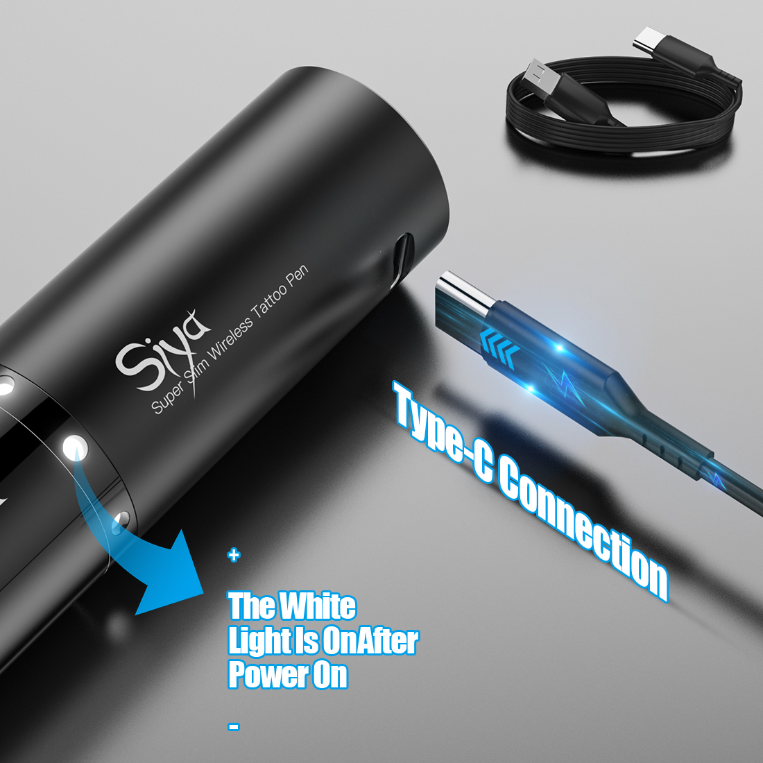 Mast Tattoo Tour Siya Wireless Permanent Makeup Machine Rotary Pen Machine RCA Battery Makeup