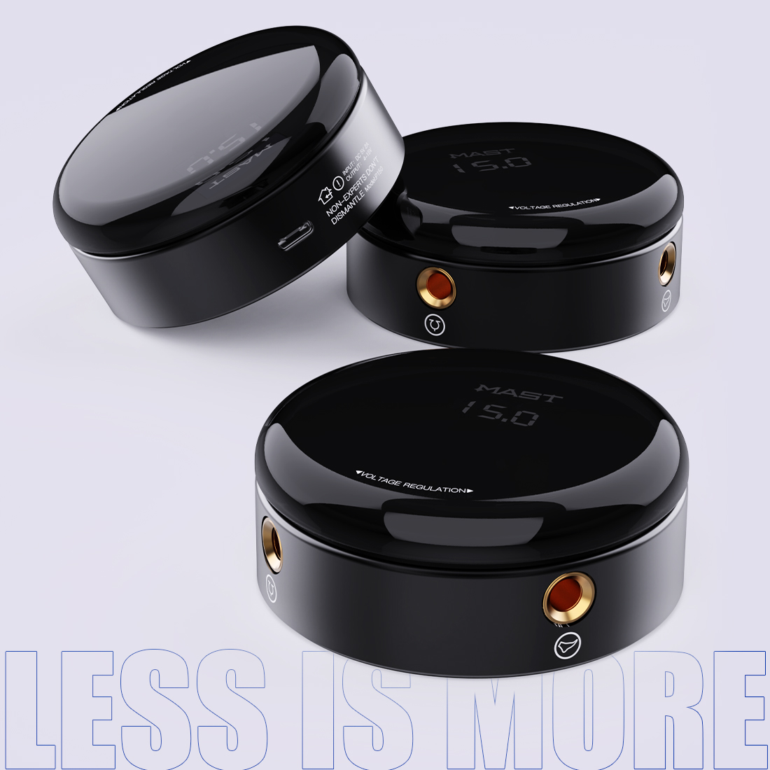 Wholesale Mast Tattoo Circle Round OLED Power Supply for Rotary Tattoo Machines Tattoo Supplies Power Supply Tattoo