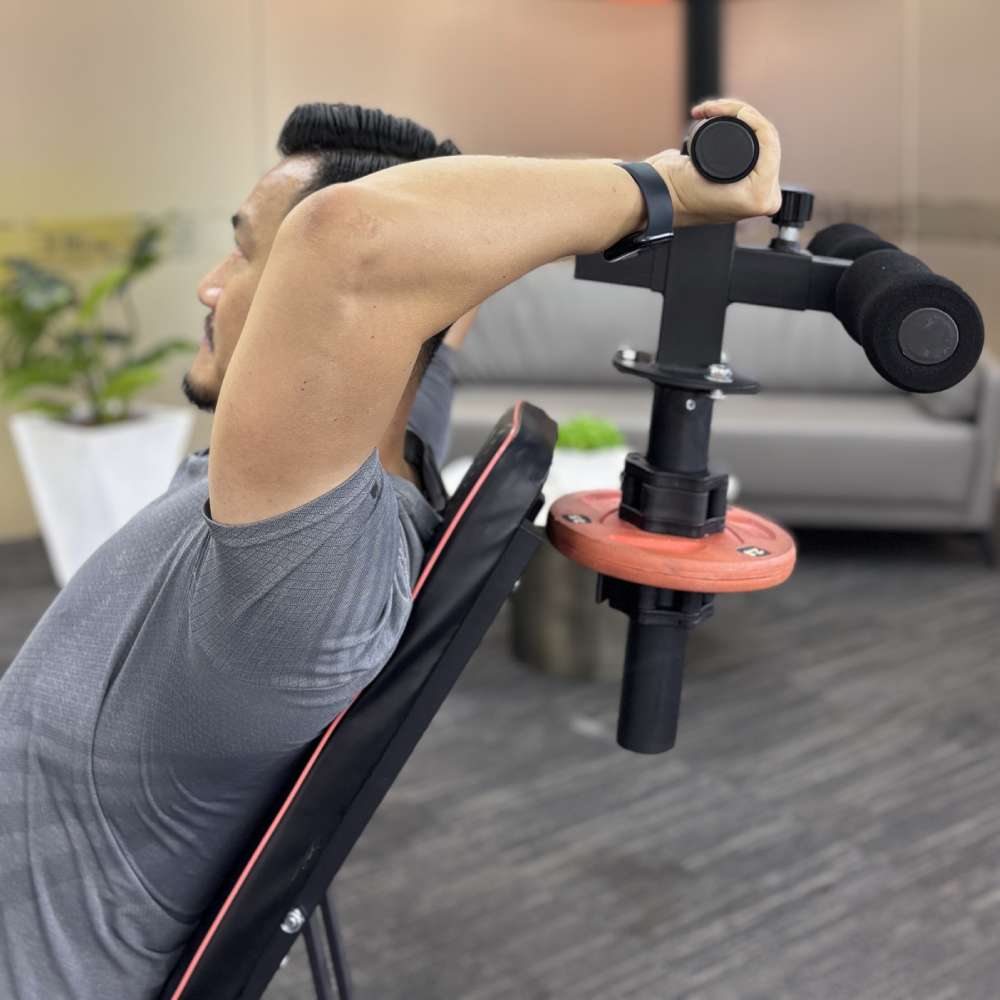 Tib Bar: Tibialis Anterior Exercise Equipment and Calf Raise Machine for Strength Training, Compatible with 1.02" and 2" Weight Plates