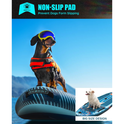 Extra Wide Inflatable Paddle Board 11'6"x34"x6" Stand Up Paddle Board for Fishing with Removable Fins Dual Bungees Camera Mount Hand Pump Strong Paddle 5L Dry Bag Leash