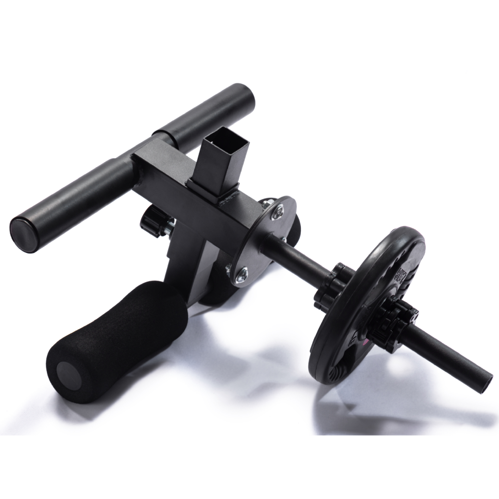 Tib Bar: Tibialis Anterior Exercise Equipment and Calf Raise Machine for Strength Training, Compatible with 1.02" and 2" Weight Plates