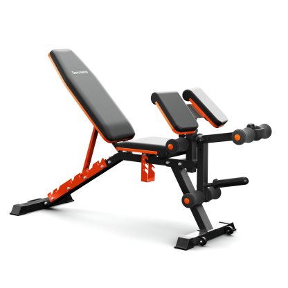 PRE-SALE DAV Adjustable Preacher Curl Weight Bench With Leg Extension