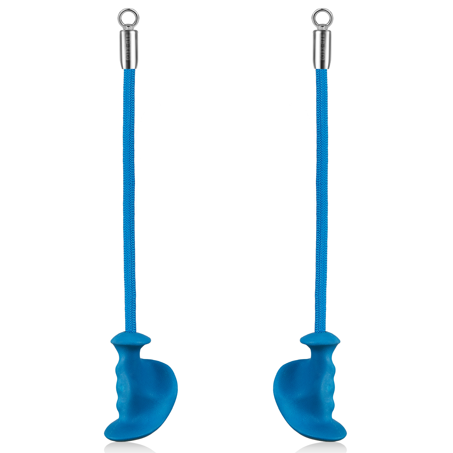 Ergonomic Grip Single Tricep Rope Set for Cable Machine - Ideal for Tricep Pull Down, Cable Curl