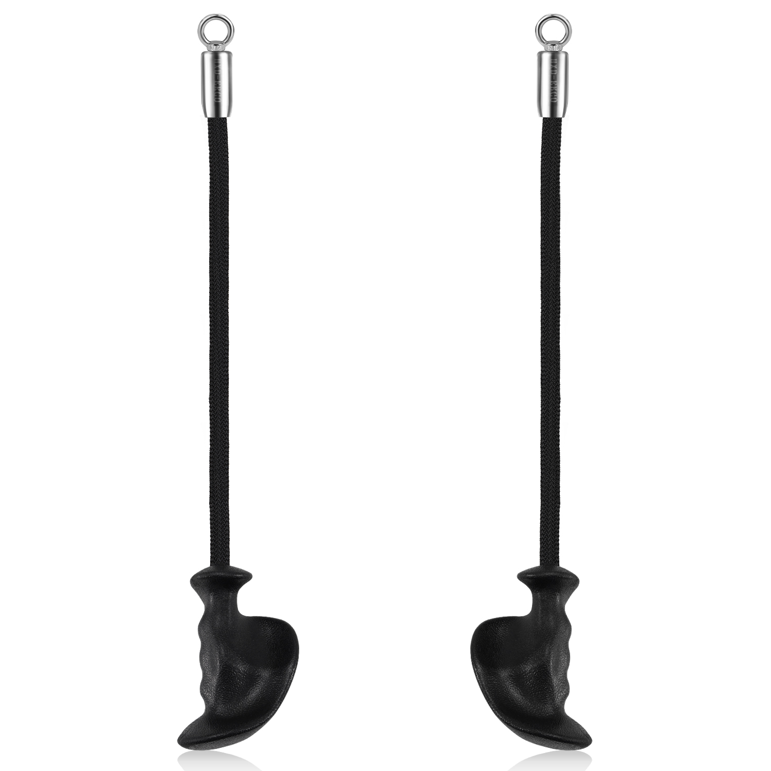 Ergonomic Grip Single Tricep Rope Set for Cable Machine - Ideal for Tricep Pull Down, Cable Curl