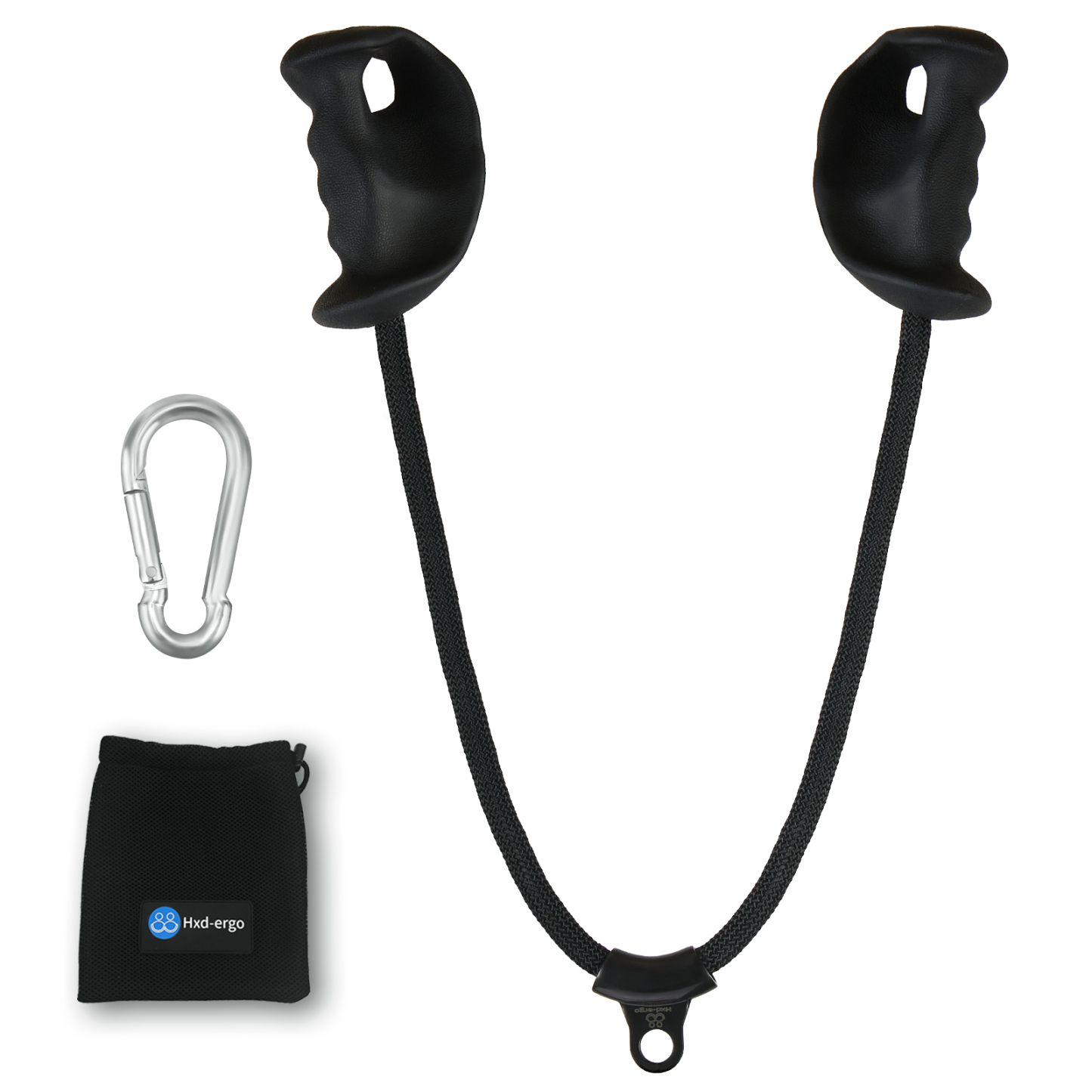 Bicep Rope Attachment - Ergonomic Grip for Cable Machines, Ideal for Bicep Curls and Upper Body Strength Training