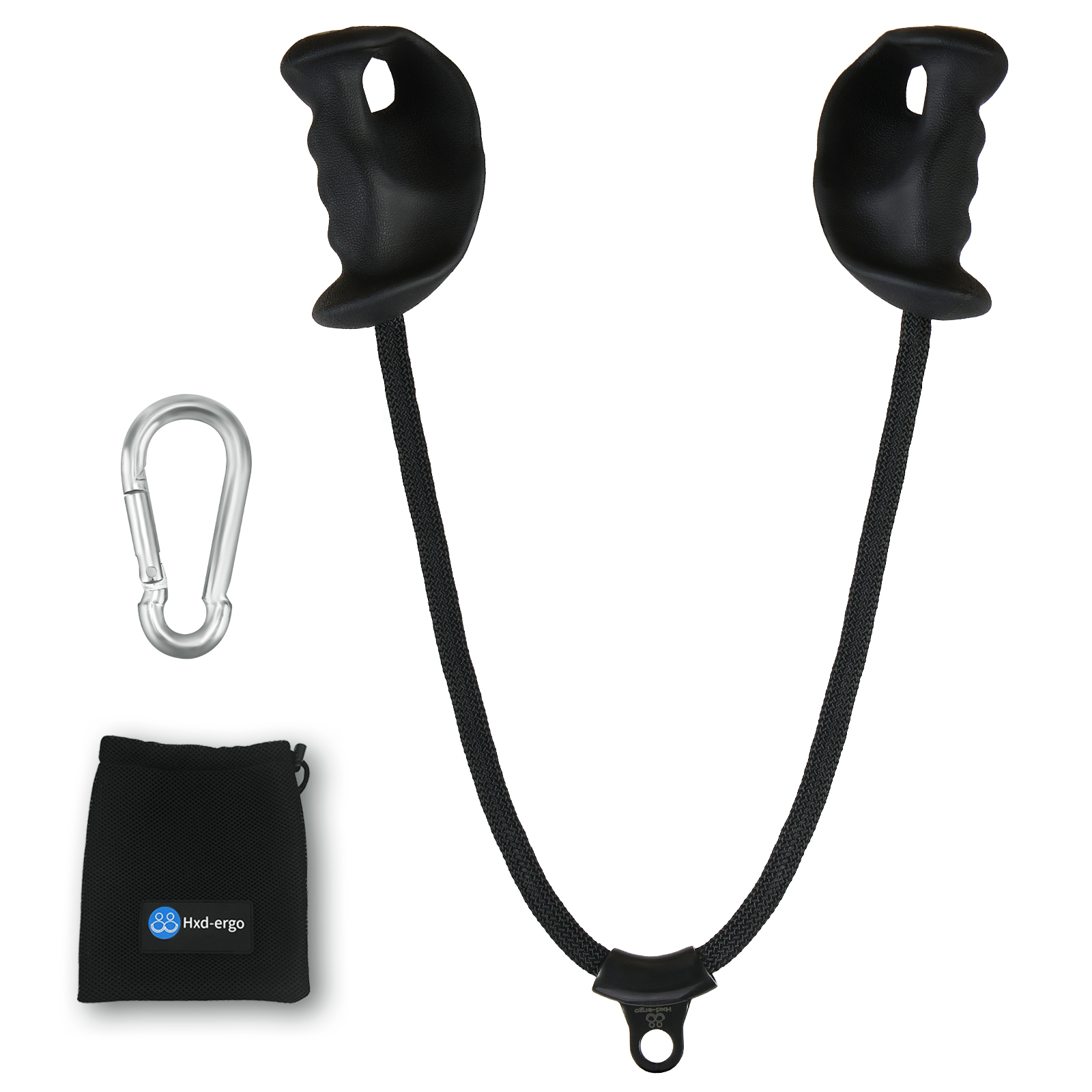 Bicep Rope Attachment - Ergonomic Grip for Cable Machines, Ideal for Bicep Curls and Upper Body Strength Training