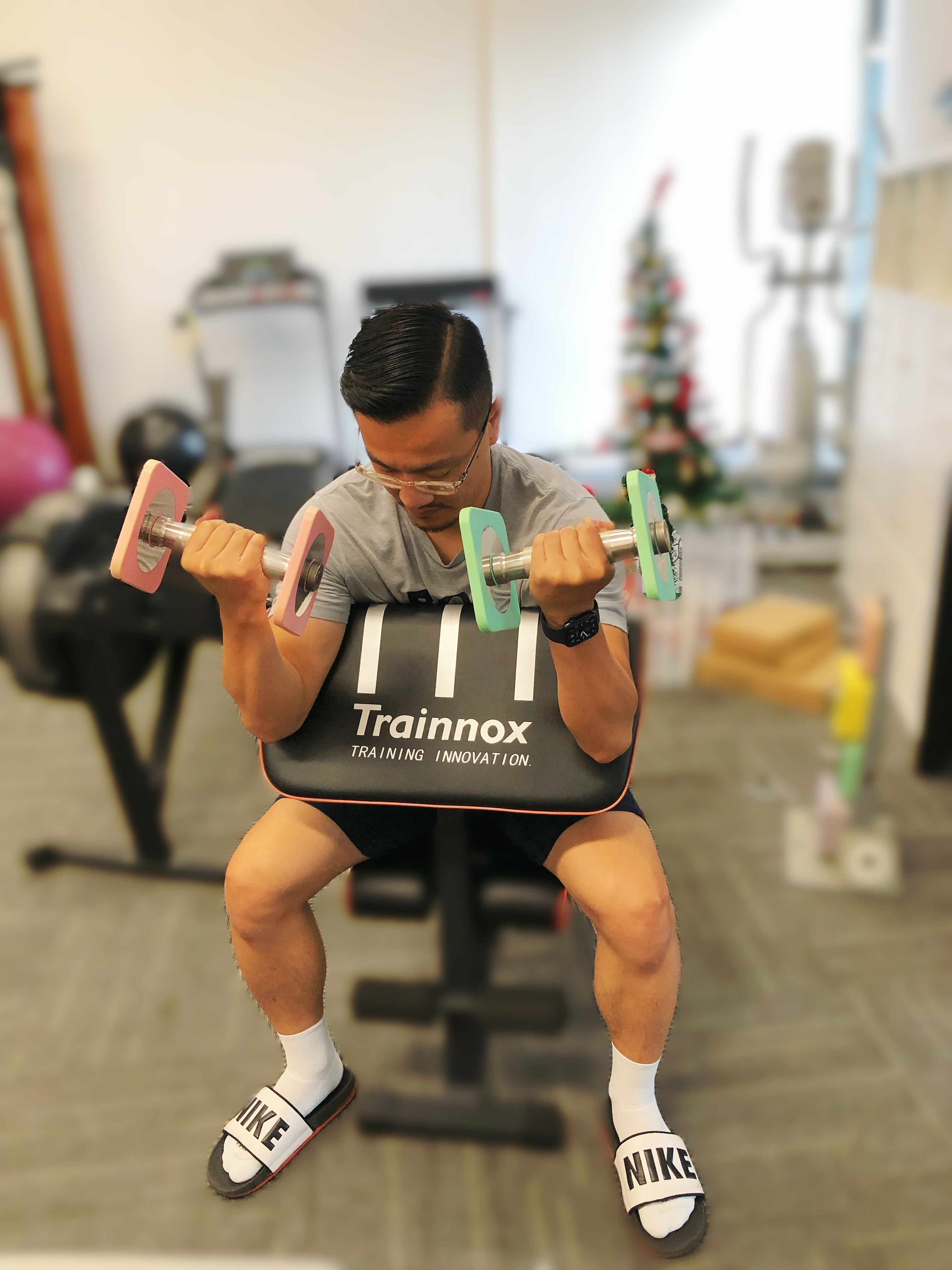 bench precher curl