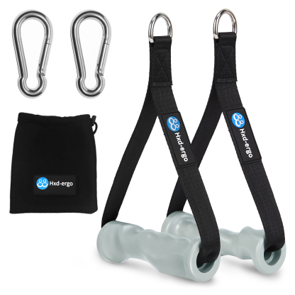 Ergonomic Cable Machine Handles for Yoga, Pilates, Strength Training - Ideal Resistance Bands Grips