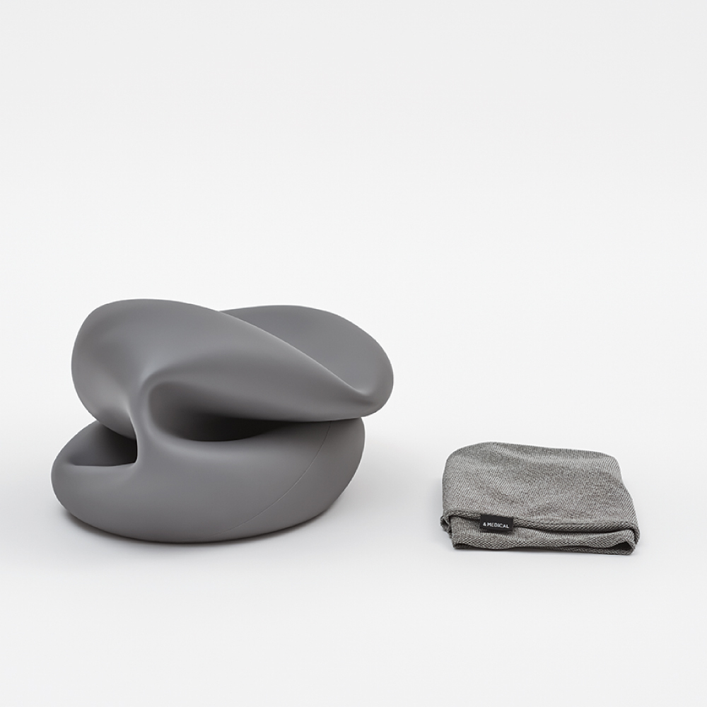 Oval Balance Ball with Knit Cover | Perfect for Stability and Core Training