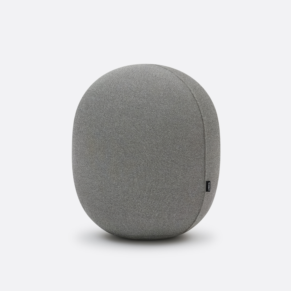 Oval Balance Ball with Knit Cover | Perfect for Stability and Core Tra