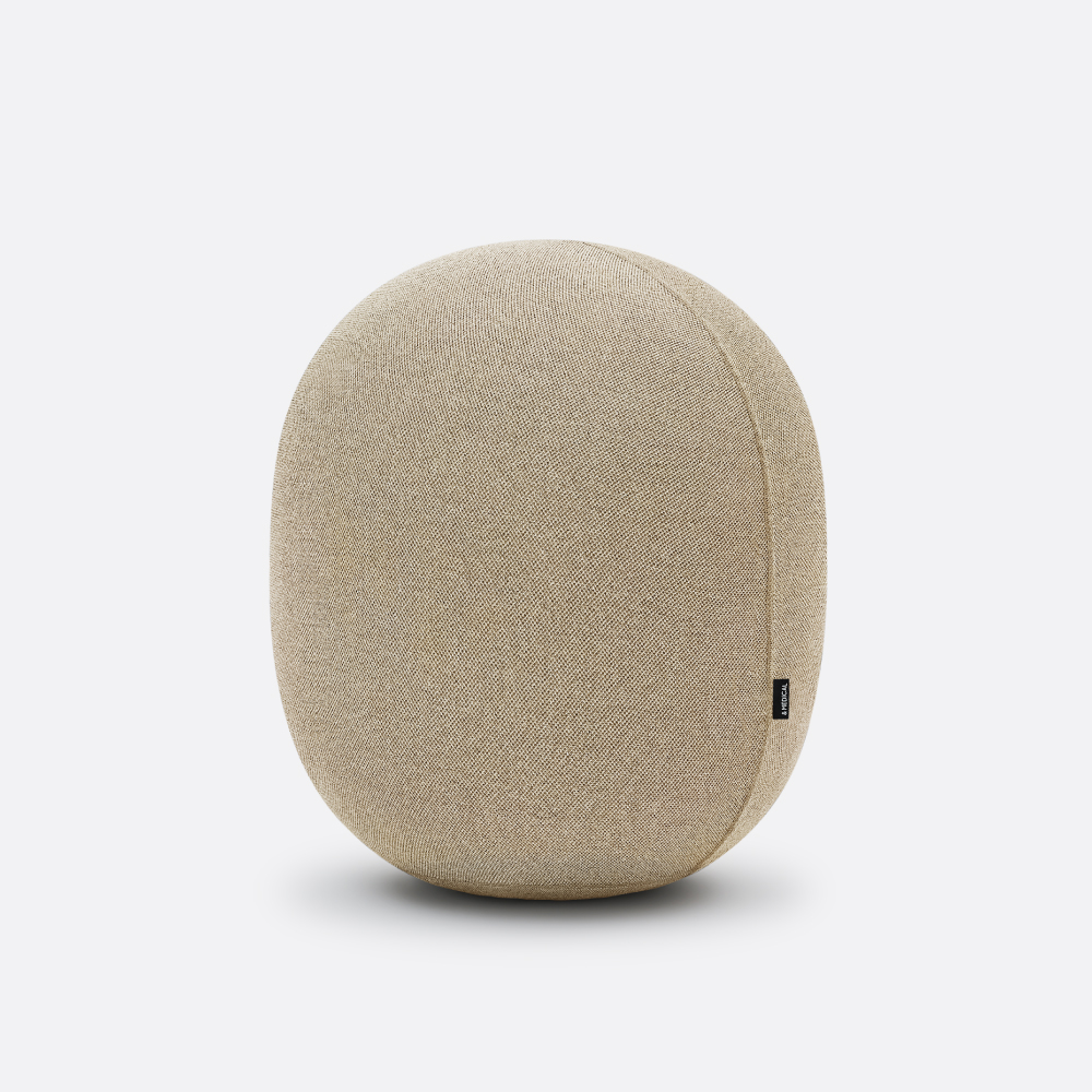 Oval Balance Ball with Knit Cover | Perfect for Stability and Core Tra