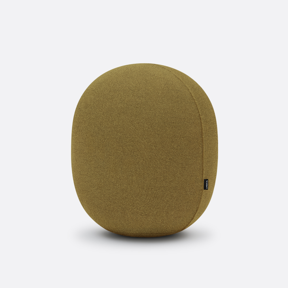 Oval Balance Ball with Knit Cover | Perfect for Stability and Core Tra