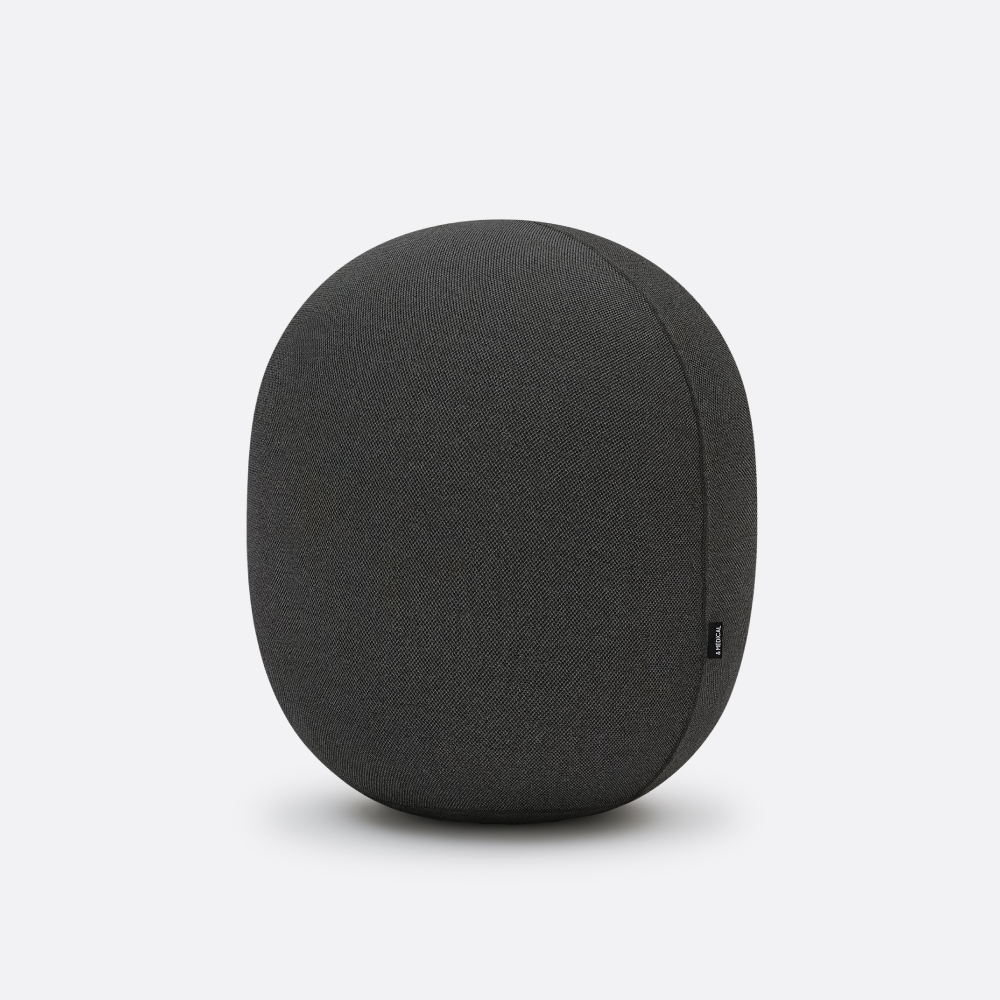 Oval Balance Ball with Knit Cover | Perfect for Stability and Core Training