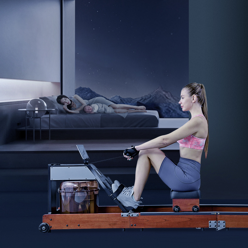Smart Foldable Rowing Machine with APP Kingsmith WR1F, Postpartum Use is also Very Safe-Trainnox