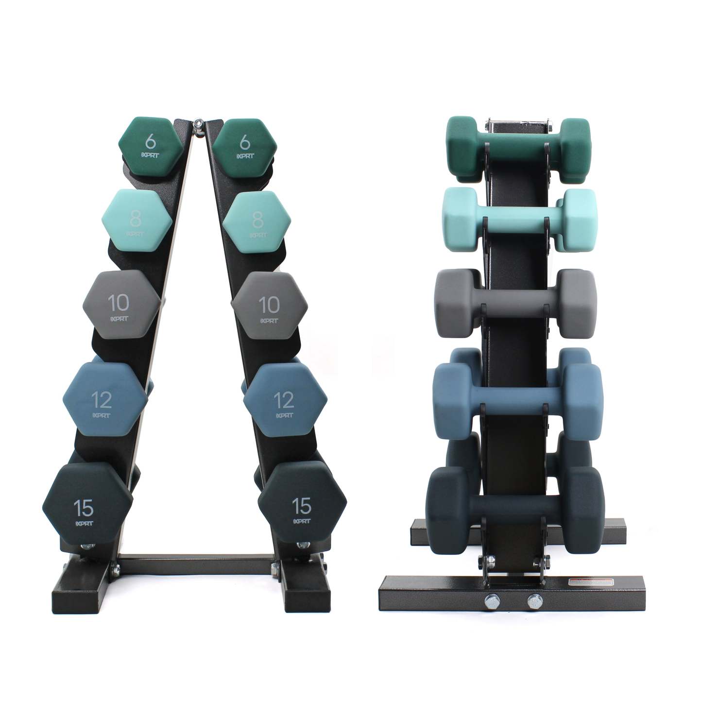 Neoprene Dumbbells for Strength Training, 2 to 15lbs