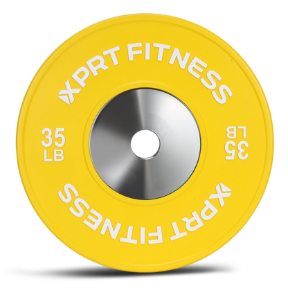 Competition Bumper Plates Set Premium Rubber Quality for Weightlifting