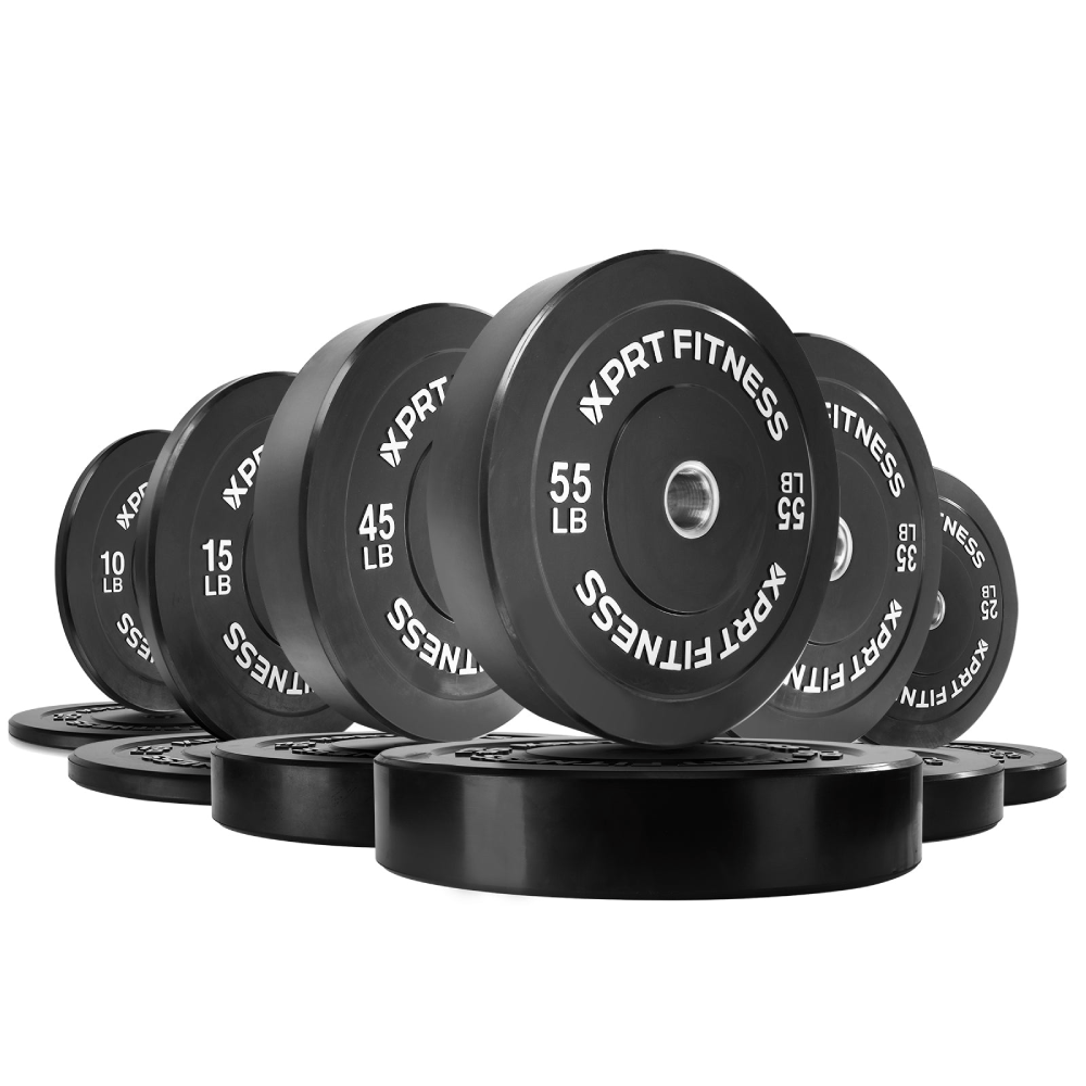 Olympic Rubber Bumper Plates High-Quality Weightlifting Plates for Olympic Bars