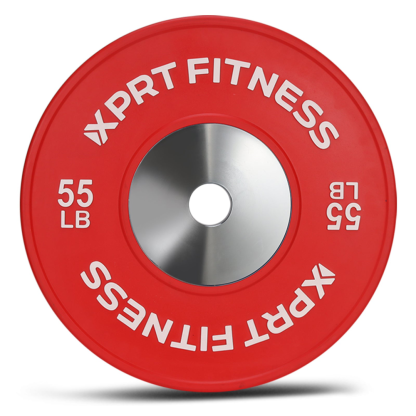 Competition Bumper Plates Set Premium Rubber Quality for Weightlifting