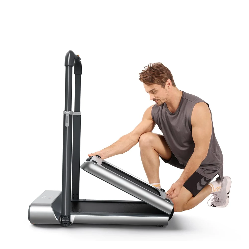 2IN1 Walking Pad Foldable Treadmill Easy Assembly for Home Use R1 Pro, Postpartum Use is also Very Safe-Trainnox