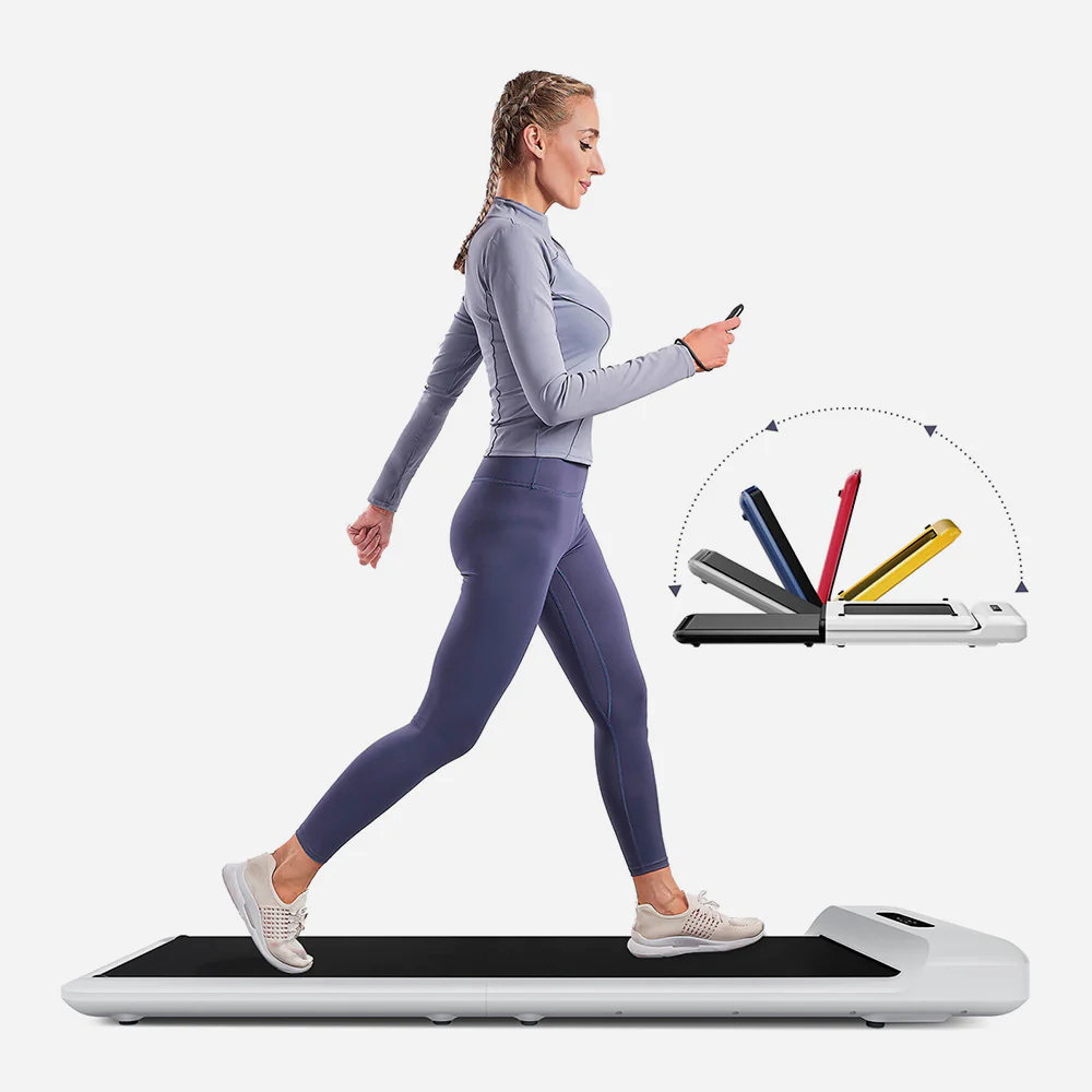 Mini Foldable Walking Treadmill for Home Office 0.5-6KM/H, Installation-Free C2, Postpartum Use is also Very Safe-Trainnox