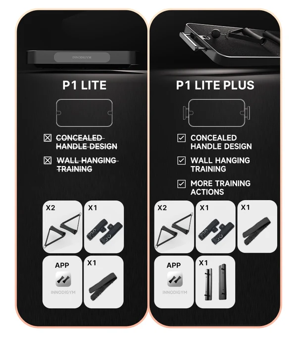 ダ*ス様 INNODIGYM P1 LITE PLUS オプションのバーベル付き INNODIGYM