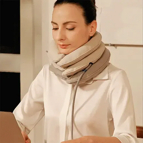 MOENMEDIC Inflatable Cervical Traction device with Head Support