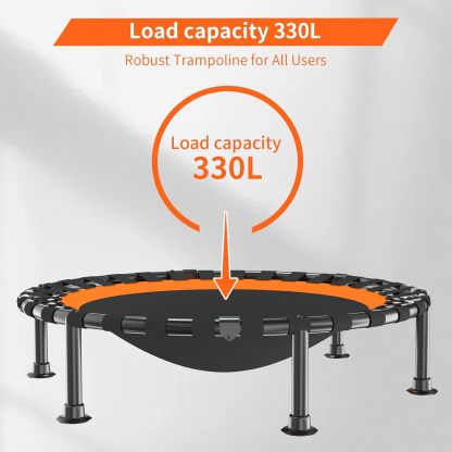 FitinOne 40"/48" Foldable Mini Trampoline 