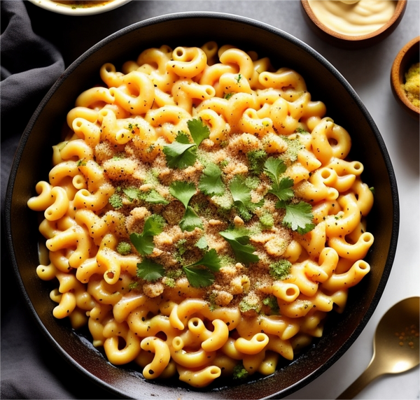 Vegan Sweet Potato Mac and Cheese