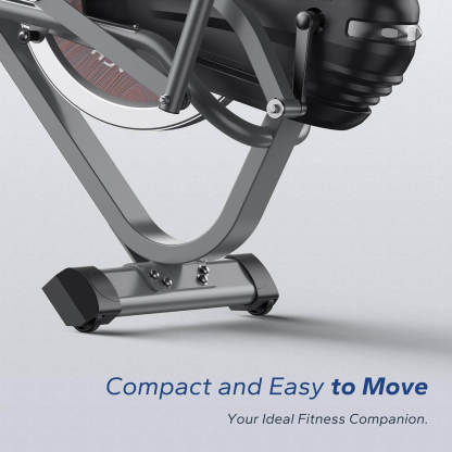 MERACH Elliptical Machines for Home 3-in-1 Cardio Climber Stepping Elliptical with APP Compact Exercise Machine and Stair Stepper 16-Level Magnetic Resistance