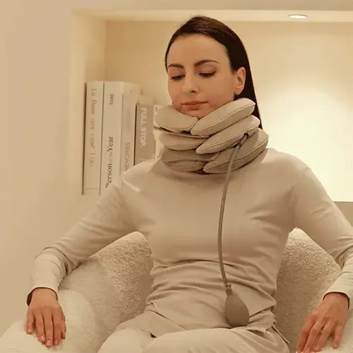MOENMEDIC Inflatable Cervical Traction device with Head Support