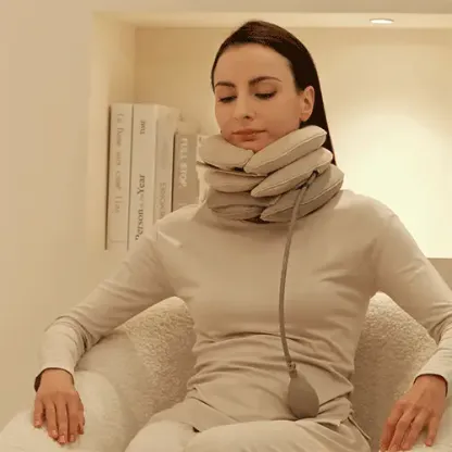MOENMEDIC Inflatable Cervical Traction device with Head Support