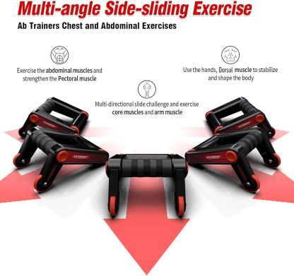 HARISON Ab Roller Wheel for Core Workout HR-415 Ab Roller (1 Set)