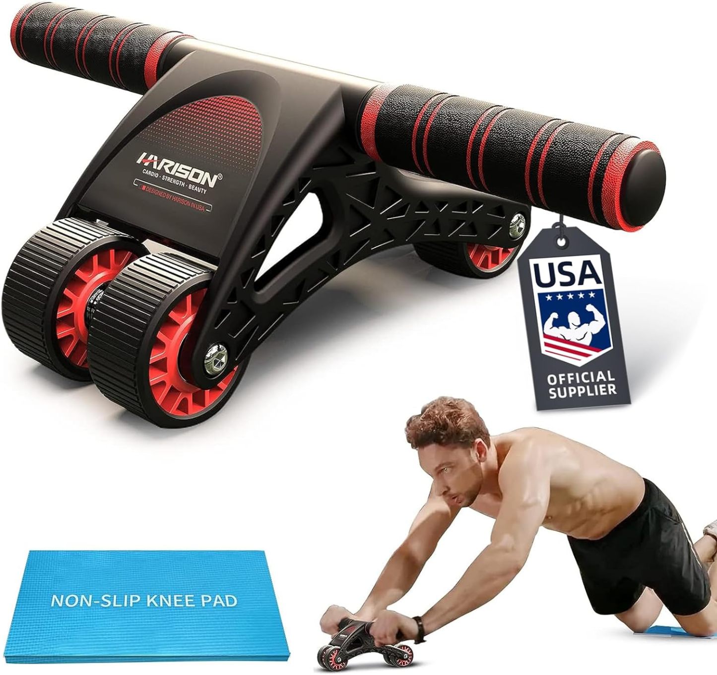HARISON Ab Roller Wheel for Core Workout HR-416 Ab Roller