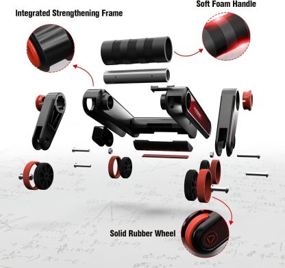 HARISON Ab Roller Wheel for Core Workout HR-415 Ab Roller (1 Set)