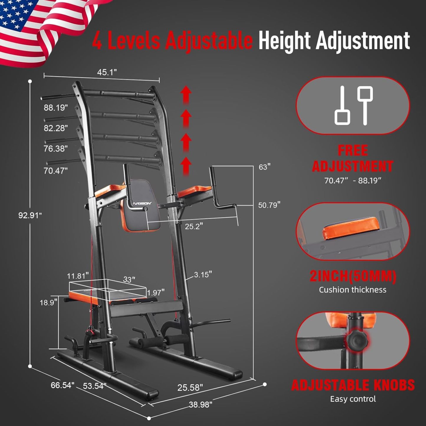 HARISON Premium Power Tower Trainnox