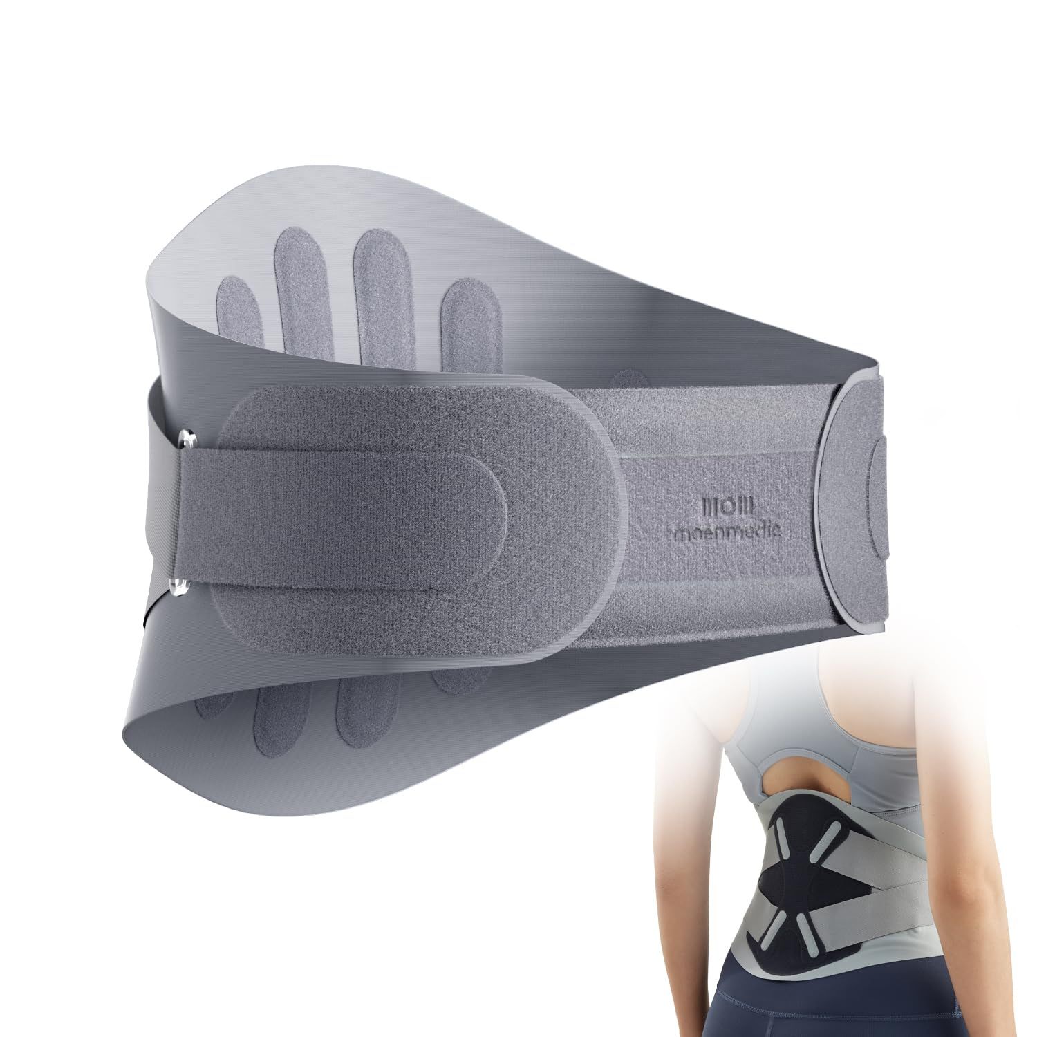 MOENMEDIC X-shaped thin and lightweight lumbar support back brace