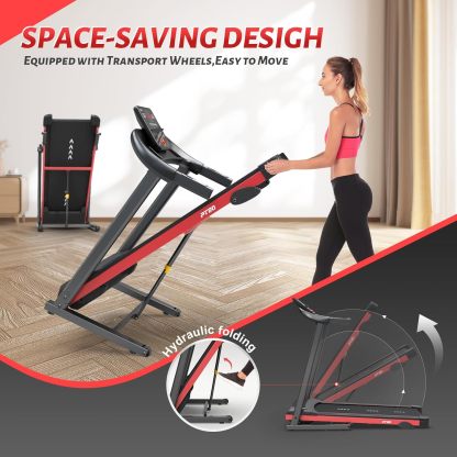 PASYOU Foldable Treadmill for Home