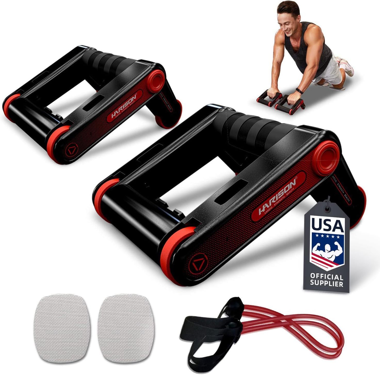 HARISON Ab Roller Wheel for Core Workout HR-415 Ab Roller (1 Set)