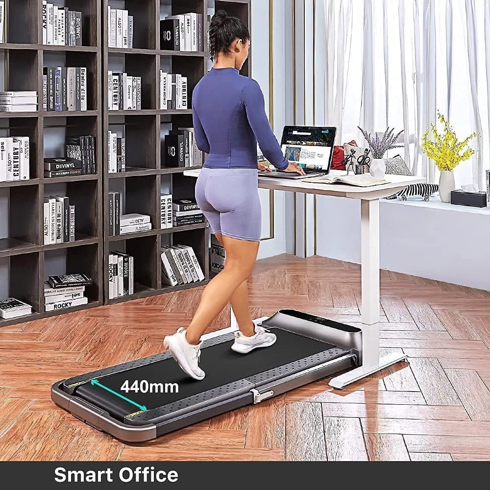 Under Desk Running and Walking Folding Easy Assembly Treadmill R2 0.3-6.2MPH, Postpartum Use is also Very Safe-Trainnox
