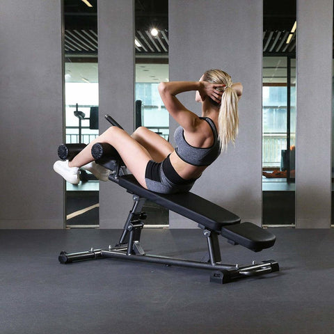 Decline crunches