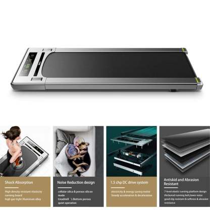 Under Desk Treadmill with Smart Remote for Home Office Installation-Free, Postpartum Use is also Very Safe-Trainnox