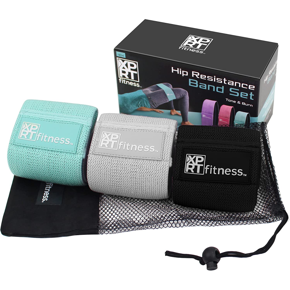 Resistance Bands Set of 3 for Booty Butt Hip-Trainnox