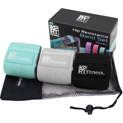 Resistance Bands Set of 3 for Booty Butt Hip-Trainnox