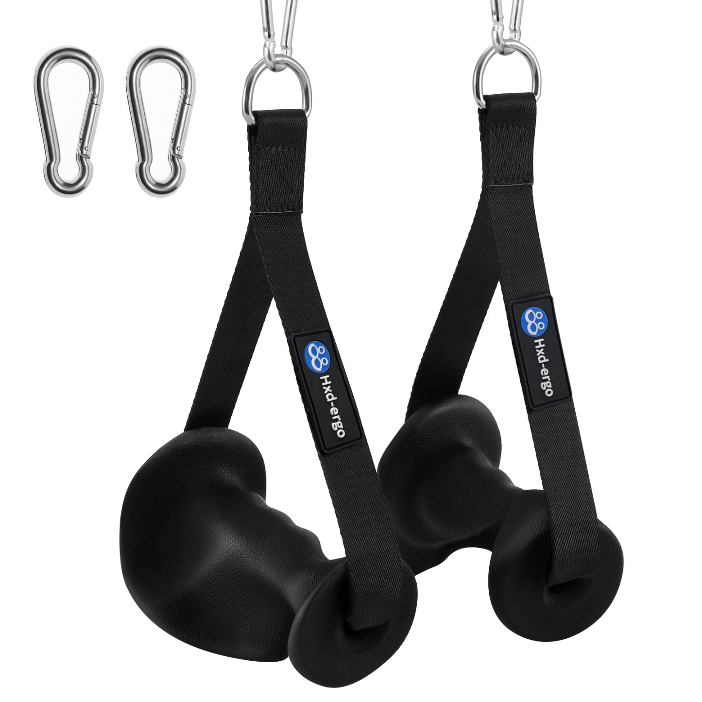 Ergonomic Heavy Duty Cable Machine Handles for Strength Training Workout