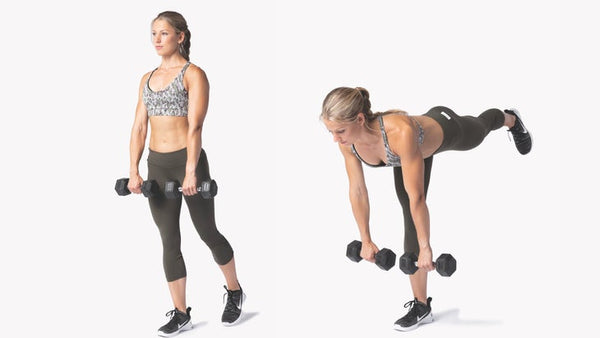Single-Leg Dumbbell Romanian Deadlift