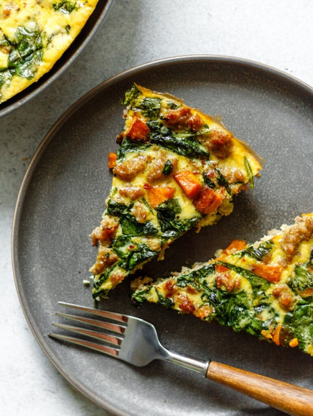 Sweet Potato and Sausage Frittata