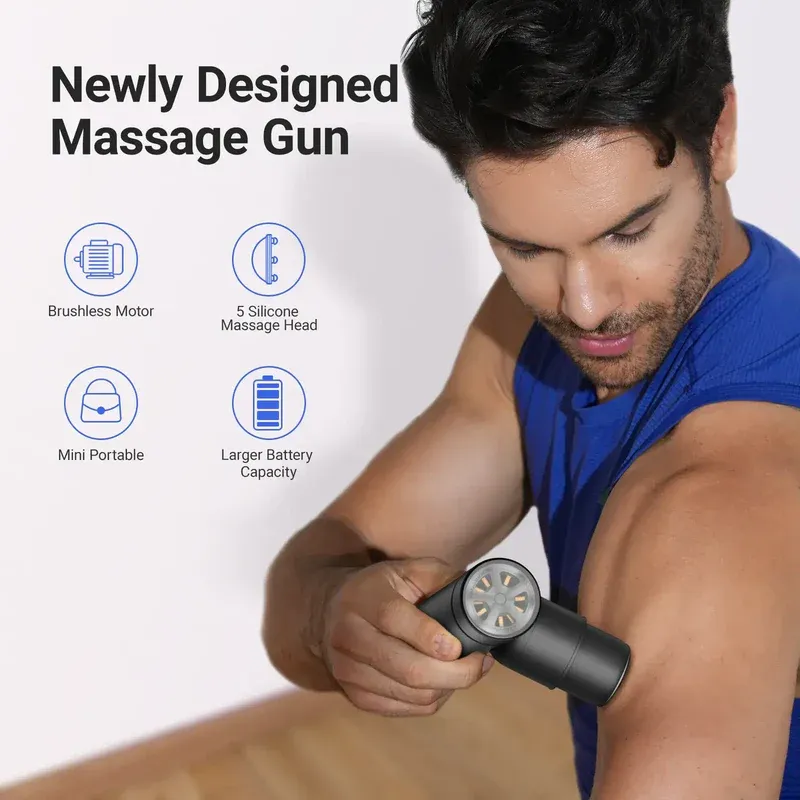 Portable Hand-Held Muscle Massage Gun